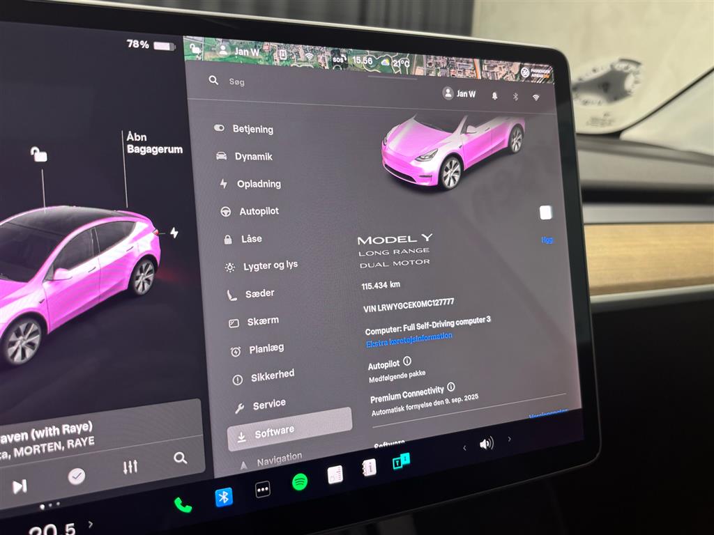 Tesla Model Y EL Long Range AWD 514HK 5d Aut. - Billede 16