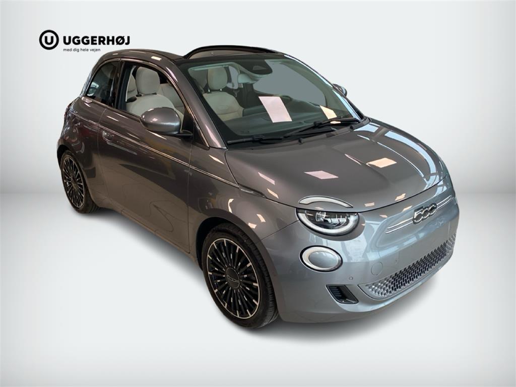 Fiat 500e EL La Prima 118HK Cabr. Aut. - Billede 8