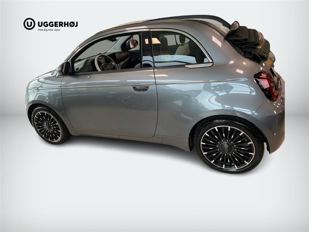 Fiat 500e EL La Prima 118HK Cabr. Aut. - Billede 3